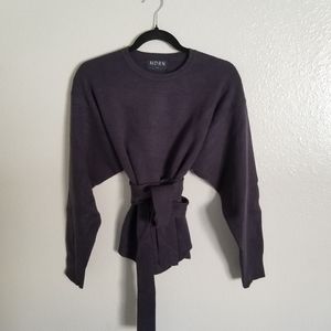 Modern Citizen Nara Tie Front Knit Sweater